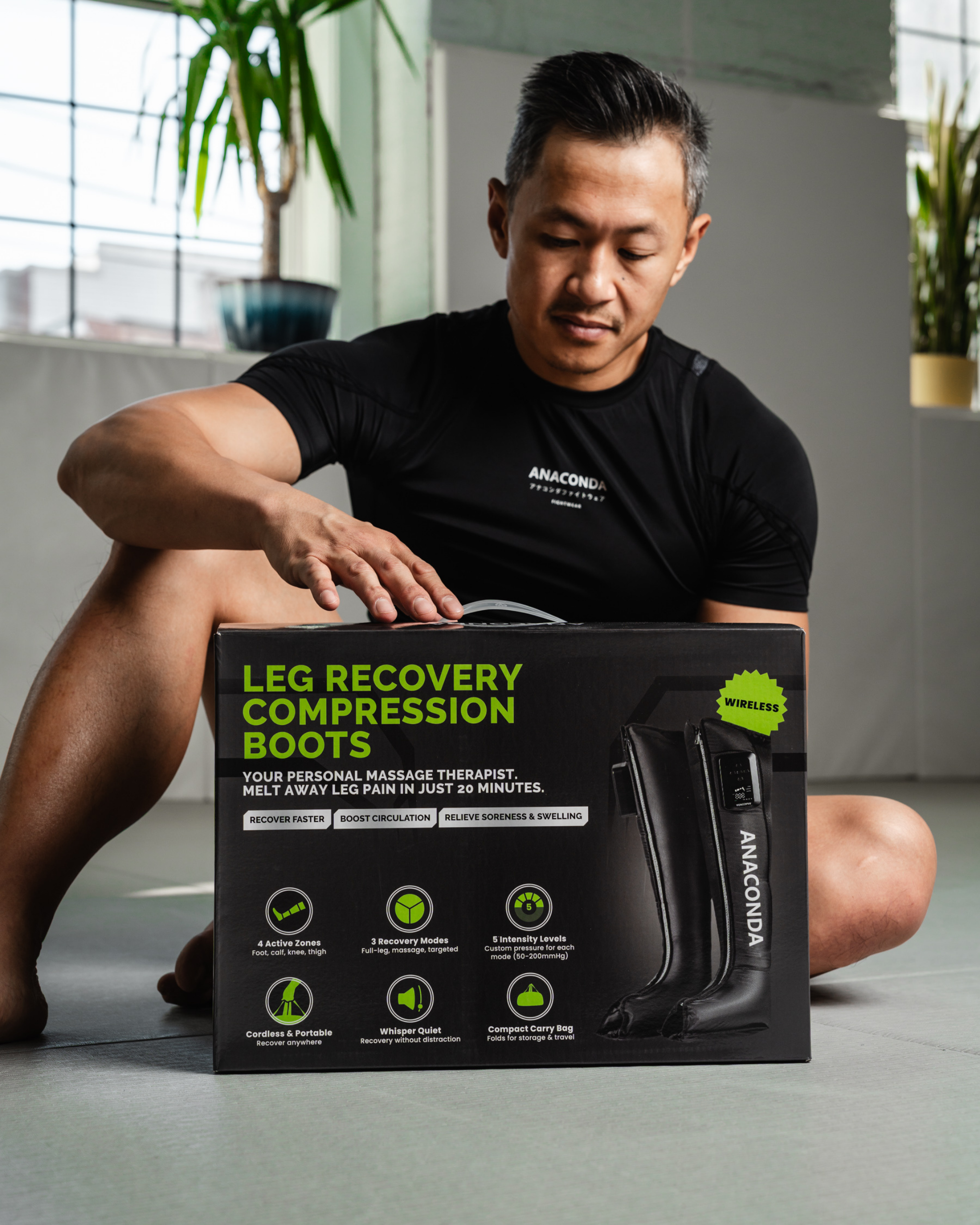 Ingoodness Leg Recovery Compression Boots