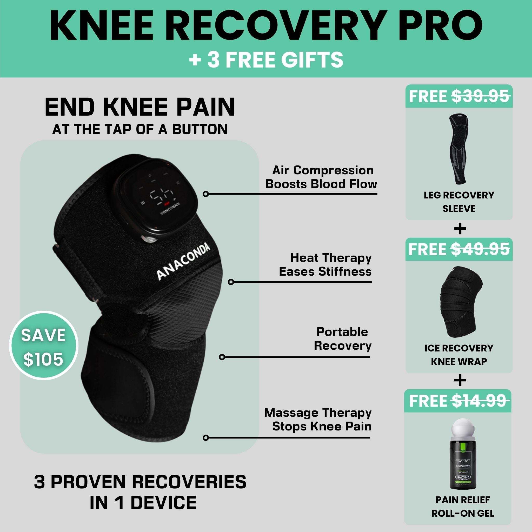Ingoodness RecPro - Move Without Pain Bundle