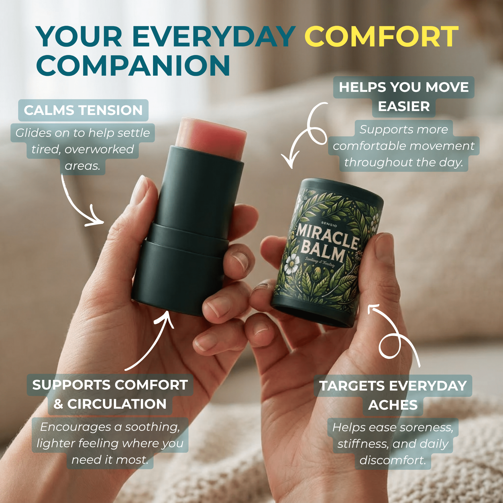 Ingoodness  Miracle Balm™ — Easy Apply Stick