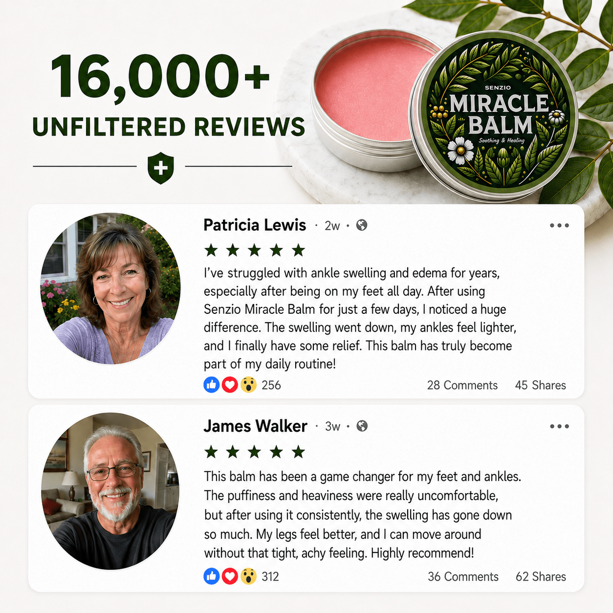 Ingoodness  Miracle Balm™ - Edema & Swelling Relief